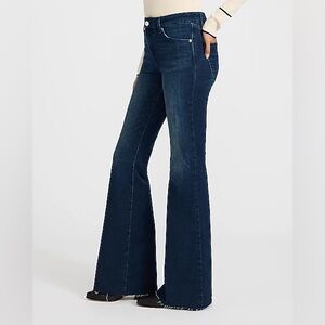 J Brand Dark Blue Flare Jeans